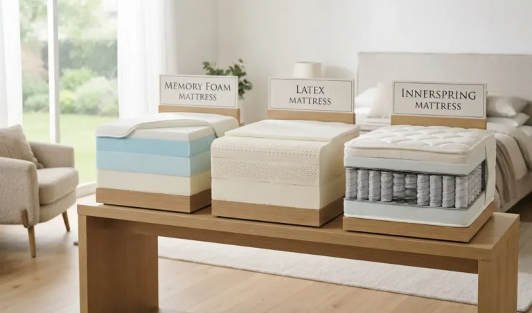 Memory Foam vs Latex vs Innerspring Mattresses