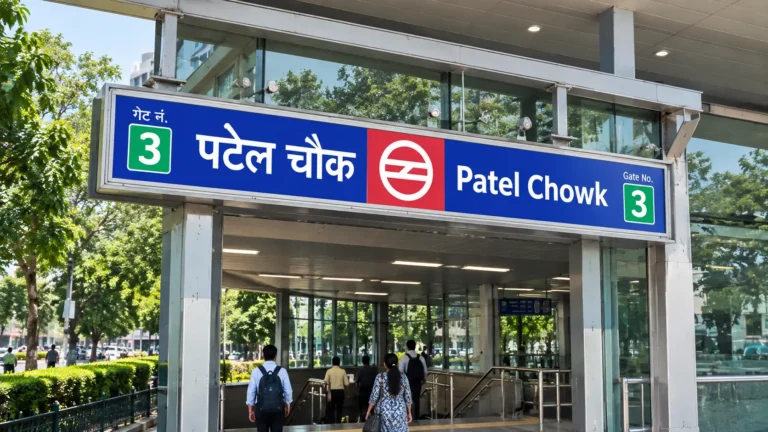 Patel Chowk Metro Station