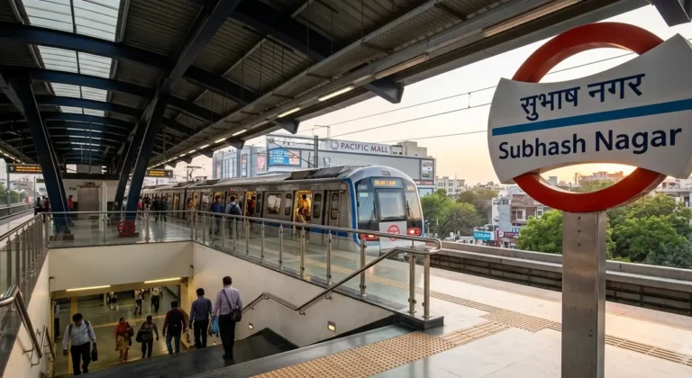 Subhash Nagar Metro Station Delhi: Gates, Route, Timings & Nearby Places Subhash Nagar Metro Station