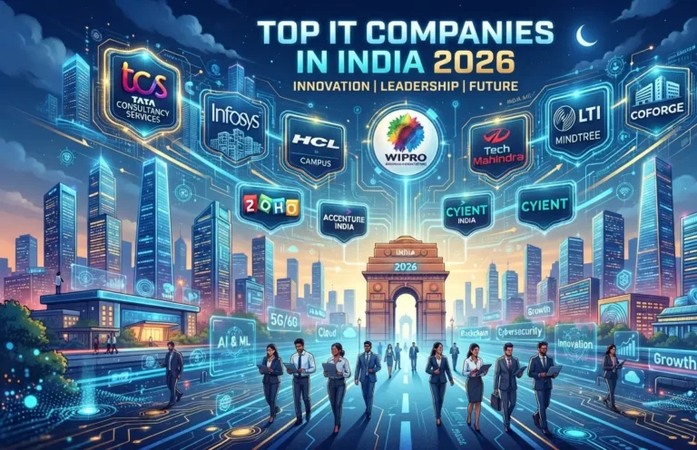 Top IT Companies in India 2026: Leading IT Companies and What They Do Top IT Companies in India 2026