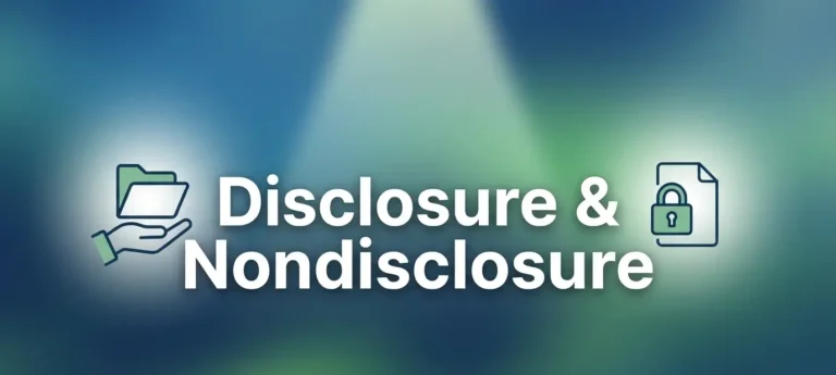 Disclosure and Nondisclosure