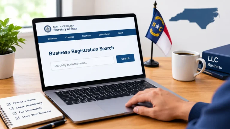 How to Check LLC Availability with NC SOS Business Search LLC Availability with NC SOS Business Search