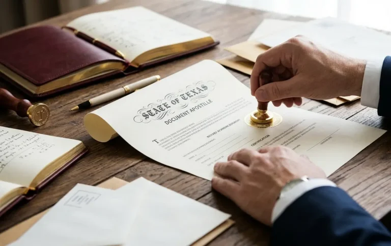 Texas Documents for an Apostille